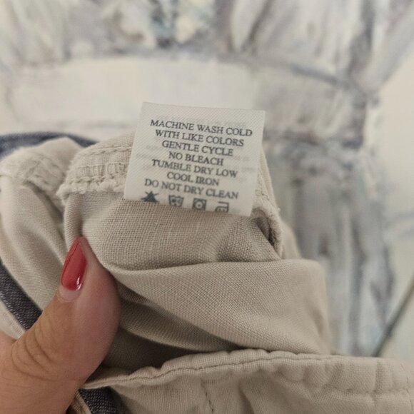 Faherty Men's Shorts Size 36 Linen Cotton Blend - Picture 7 of 10